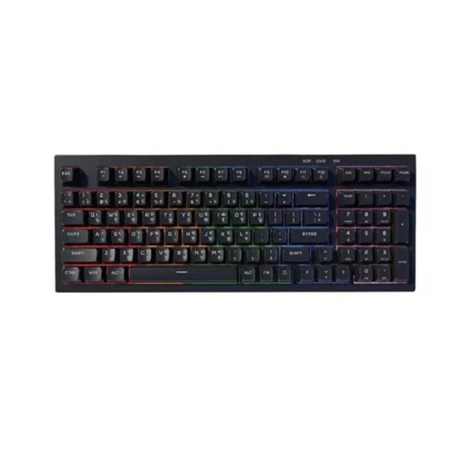 PC POWER SILENT98 BLACK/SUNSET GAMING KEYBOARD